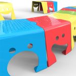 BANCO EMOTI Banco modulares para interior o exterior